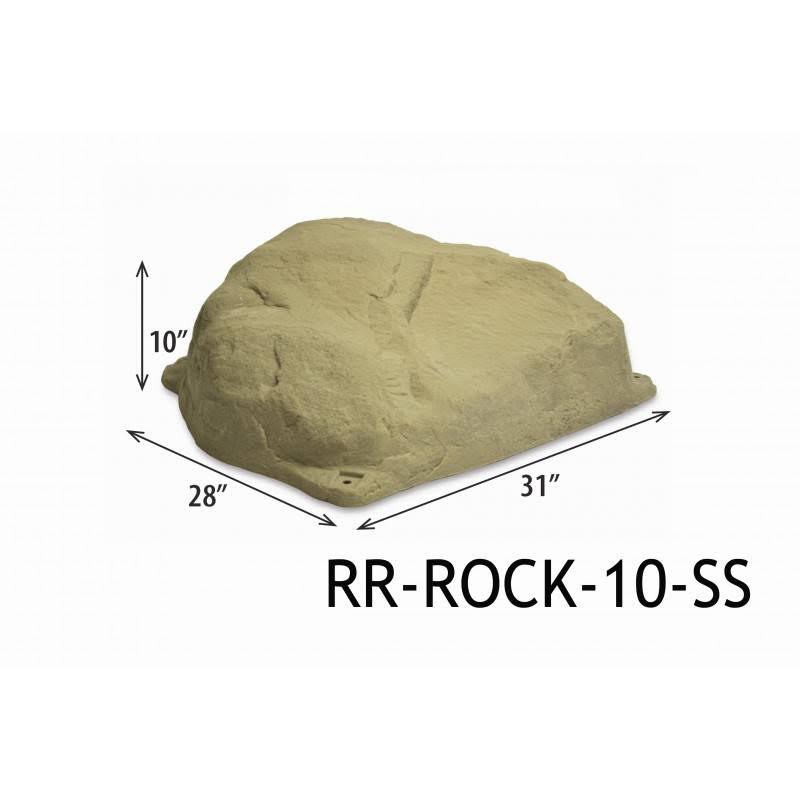 Race Ramps RR-ROCK-10-SS 31x22 L x 28x22 W x 10x22 H Sandstone Show Rock