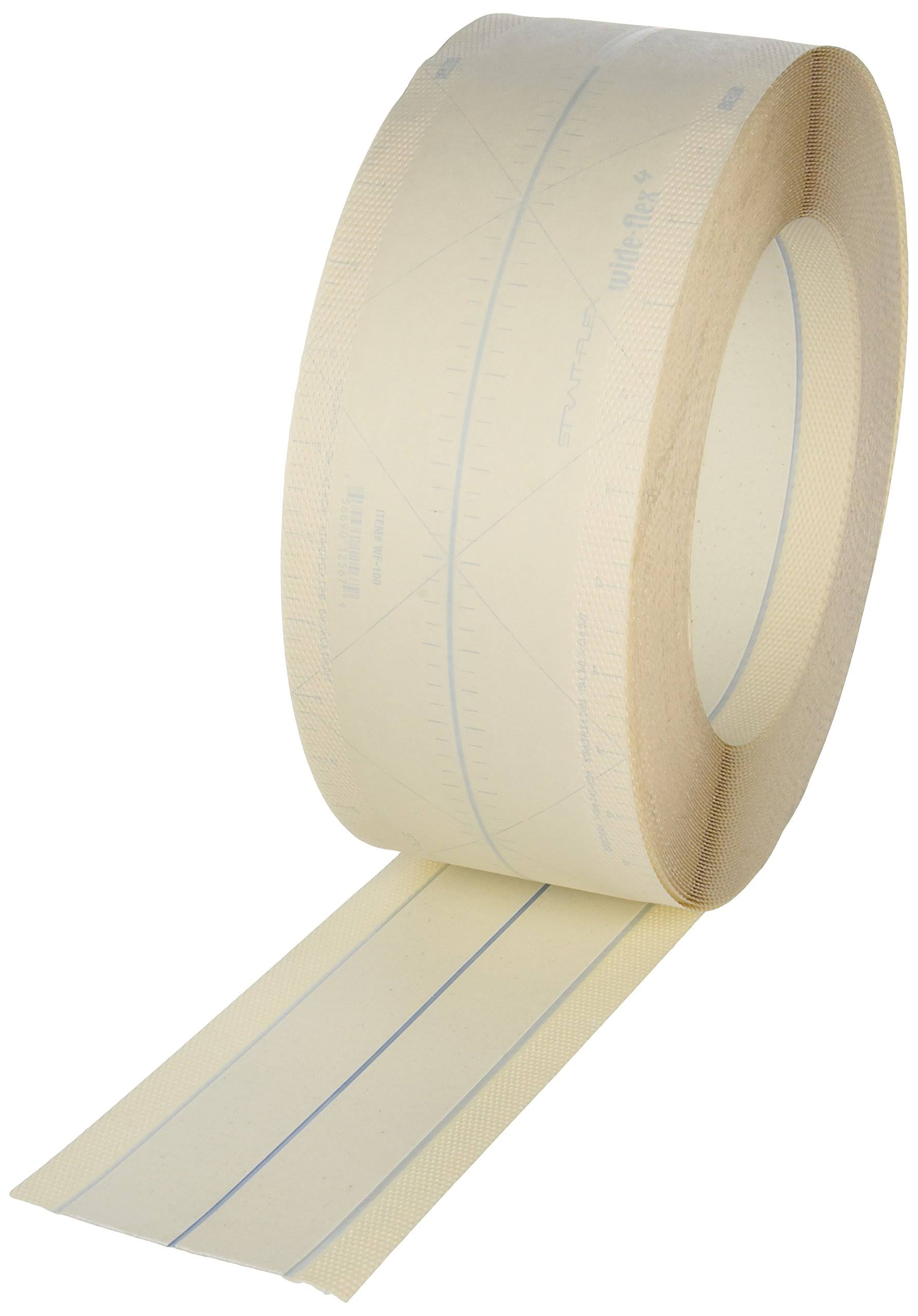 Strait-Flex WF-100 Wide-Flex 4 Paper-Faced Composit Tape, 4x22 x 100&