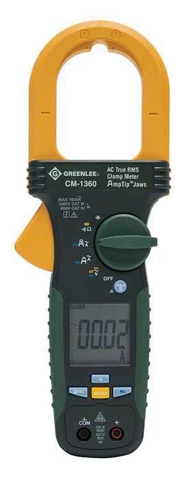 Greenlee CM-1360 1000 Amp AC True RMS Clamp Meter