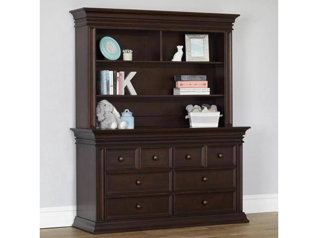 Baby Cache Vienna Hutch - Espresso