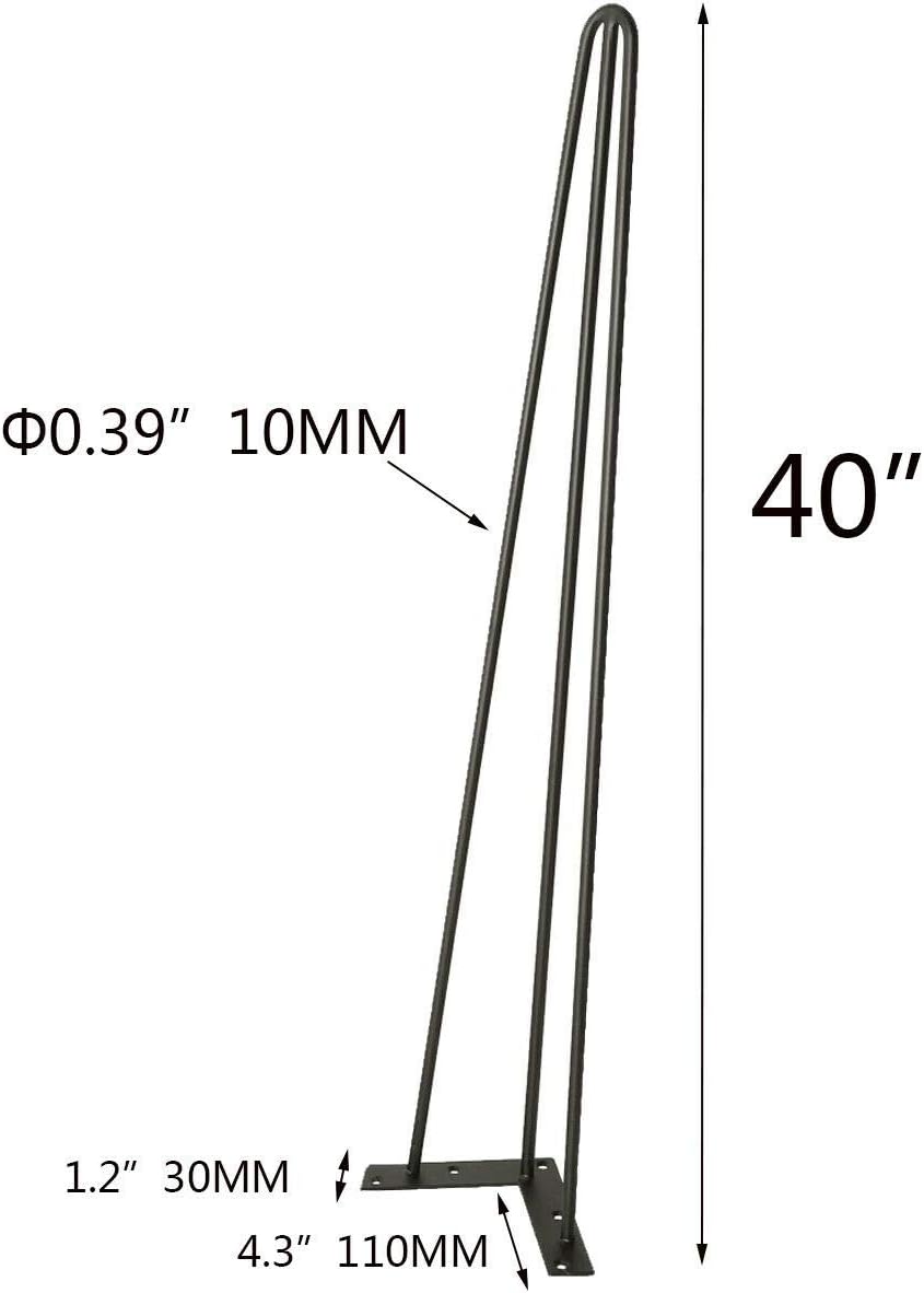 TC-Home 3 Rods Black 40