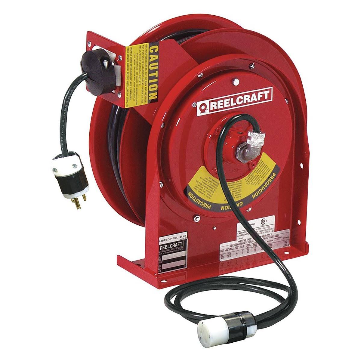 Retractable Cord Reel, Reelcraft, L 4545 123 3A-RP 1