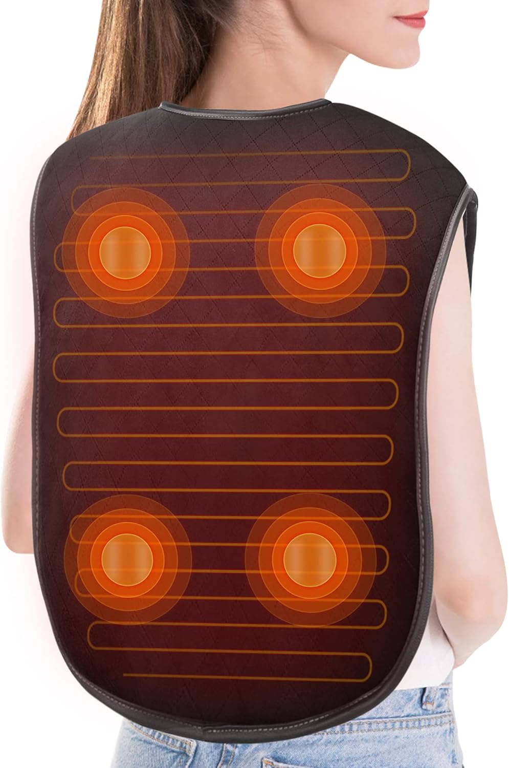 COMFIER Heating Pad for Back Pain Relief, 23.6 x 19.6