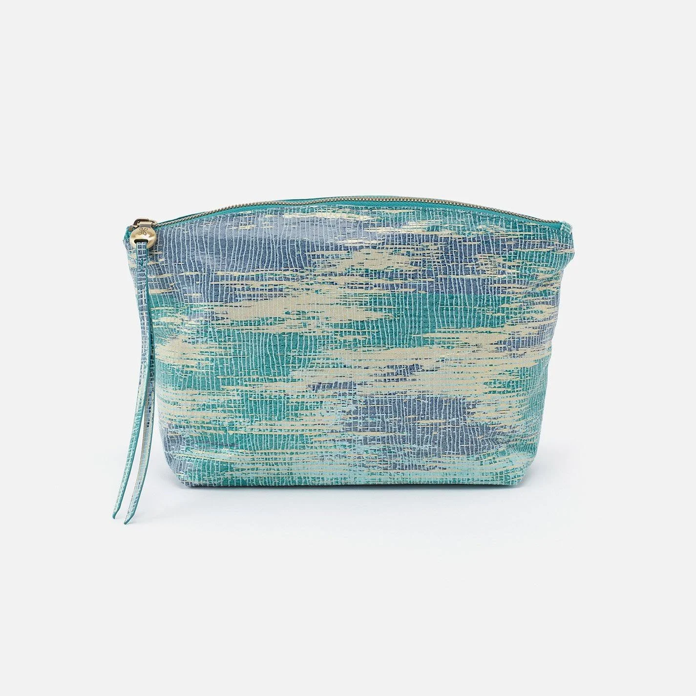 Collect Large Travel Pouch Bag in Cracked Glass | Hobo