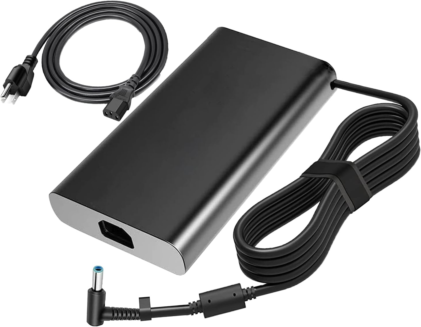 200W AC Charger Fit for HP OMEN 15 15t 17 17t ZBook 17 15 G3 G4 G5 G6 G7 Pavilion Gaming 15 17 16 L00818-850 TPN-DA10 TPN-LA21 L73385-001 Laptop Power Supply Adapter Pack of 2