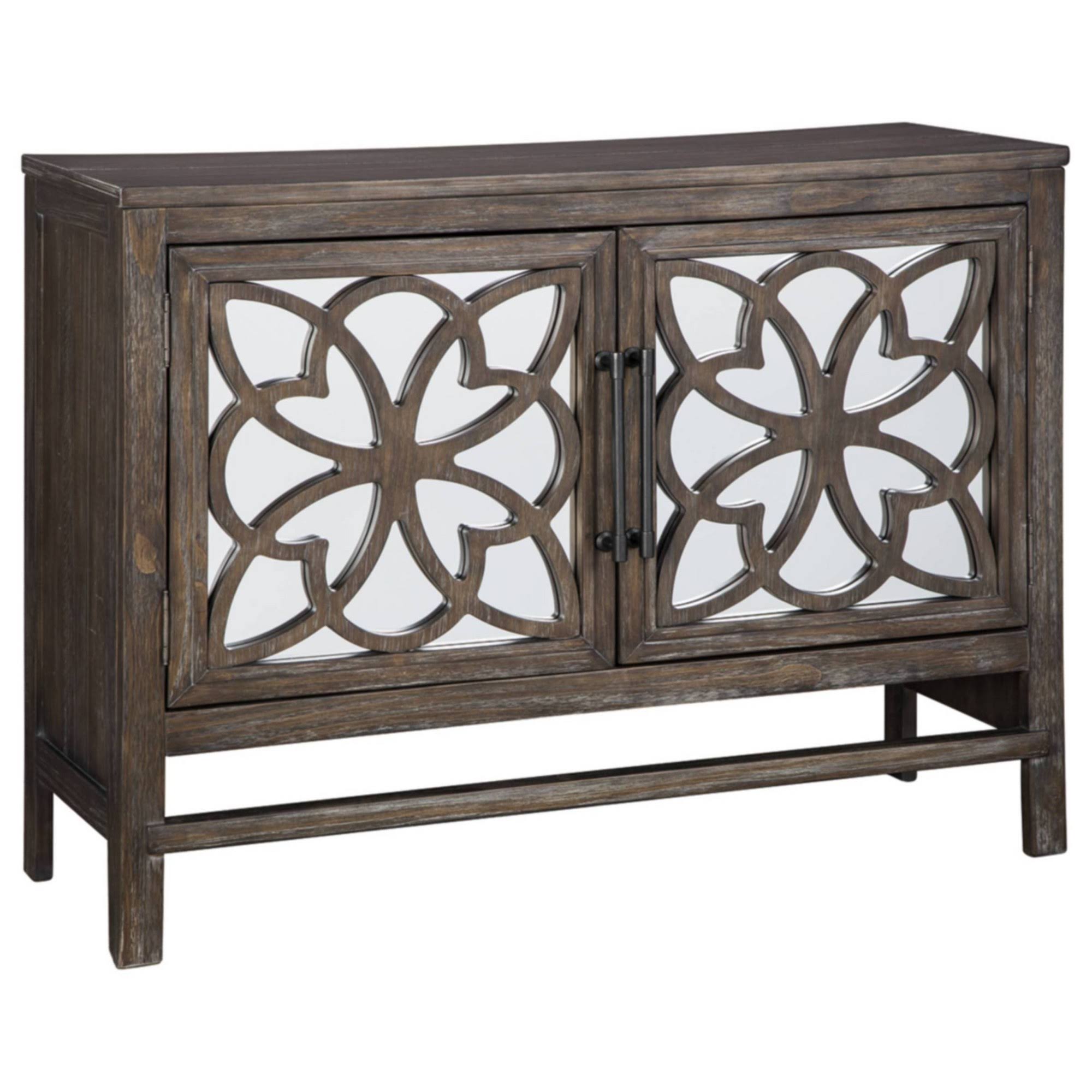 Ashley Furniture Alvaton Accent Cabinet - Antique Brown