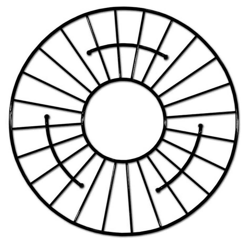 Native Trails GR951-MB 11x22 Round Bottom Grid - Matte Black