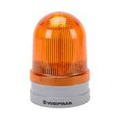 Werma Industrial Signal Beacon: Yellow, Double Flash or EVS (Enhanced Visibility System) Flashing (Random flashing), 12/24 VAC/V
