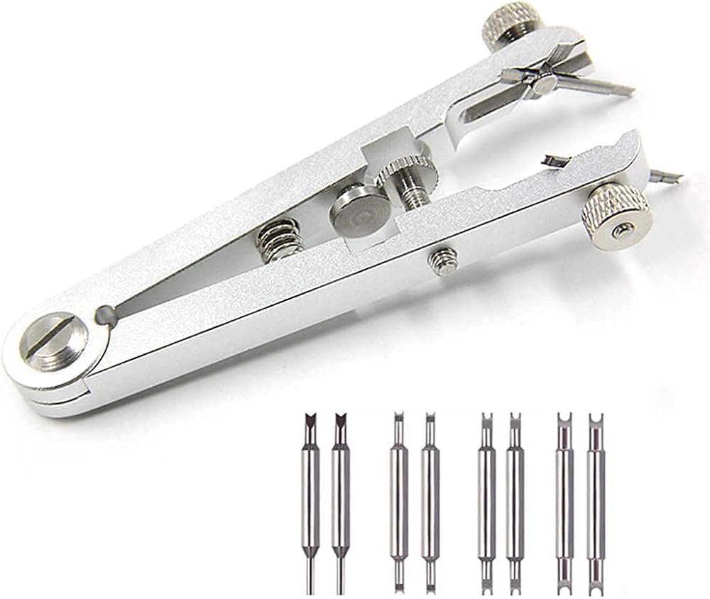 Watch Spring Bar Plier Tool, Spring Bar Tweezer to Remove and Replace Watch Bracelet, Watch Spring Bar Pins, Watch Straps and Watch Bands, Spring Bar Tweezer Pliers