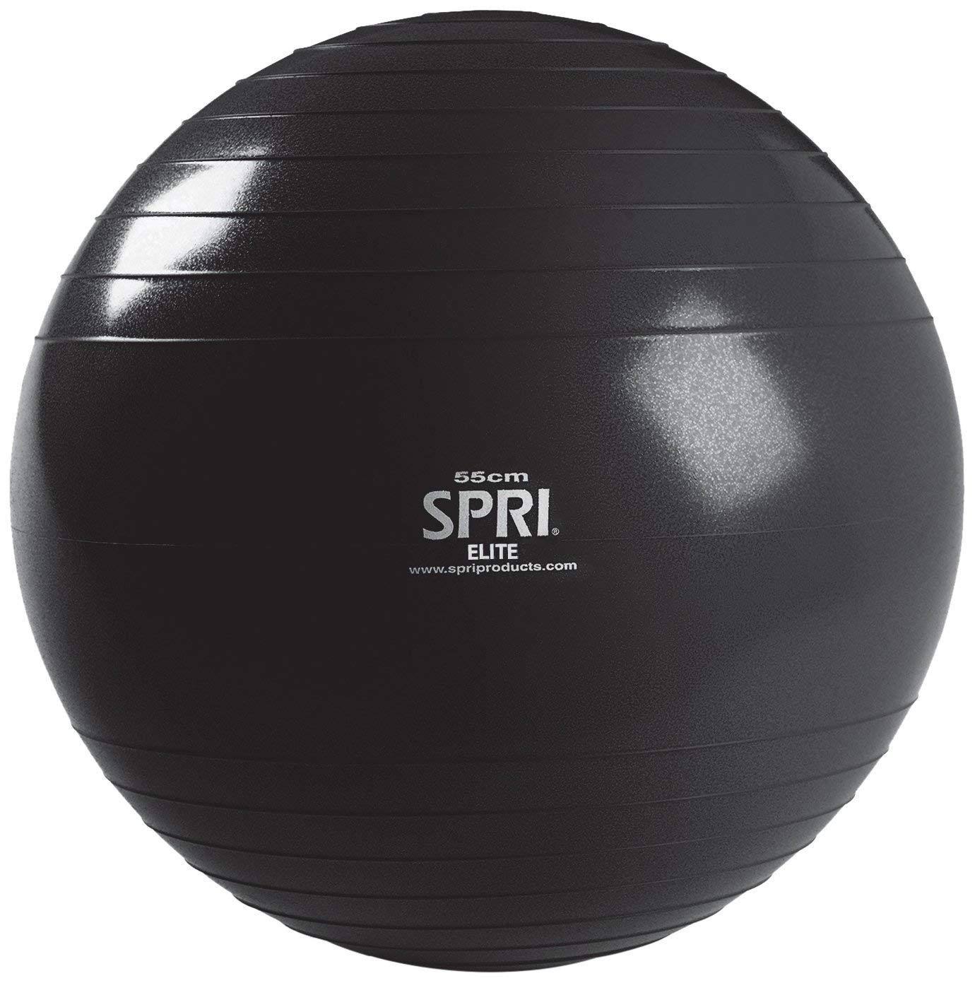 Spri Elite Black 55cm Stability Ball