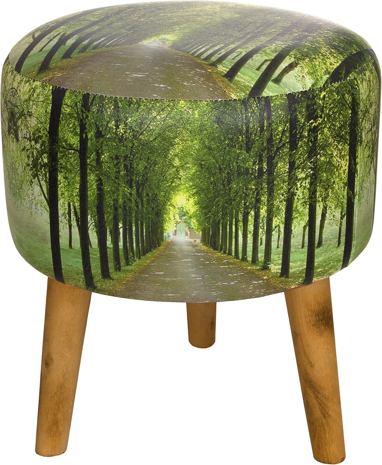ORIENTAL Furniture Path of Life Stool Pack of 2