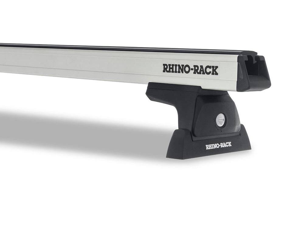 Rhino Rack JA7948 Heavy Duty RLT600 Ditch Mount Silver 3 Bar Roof Rack JA7948