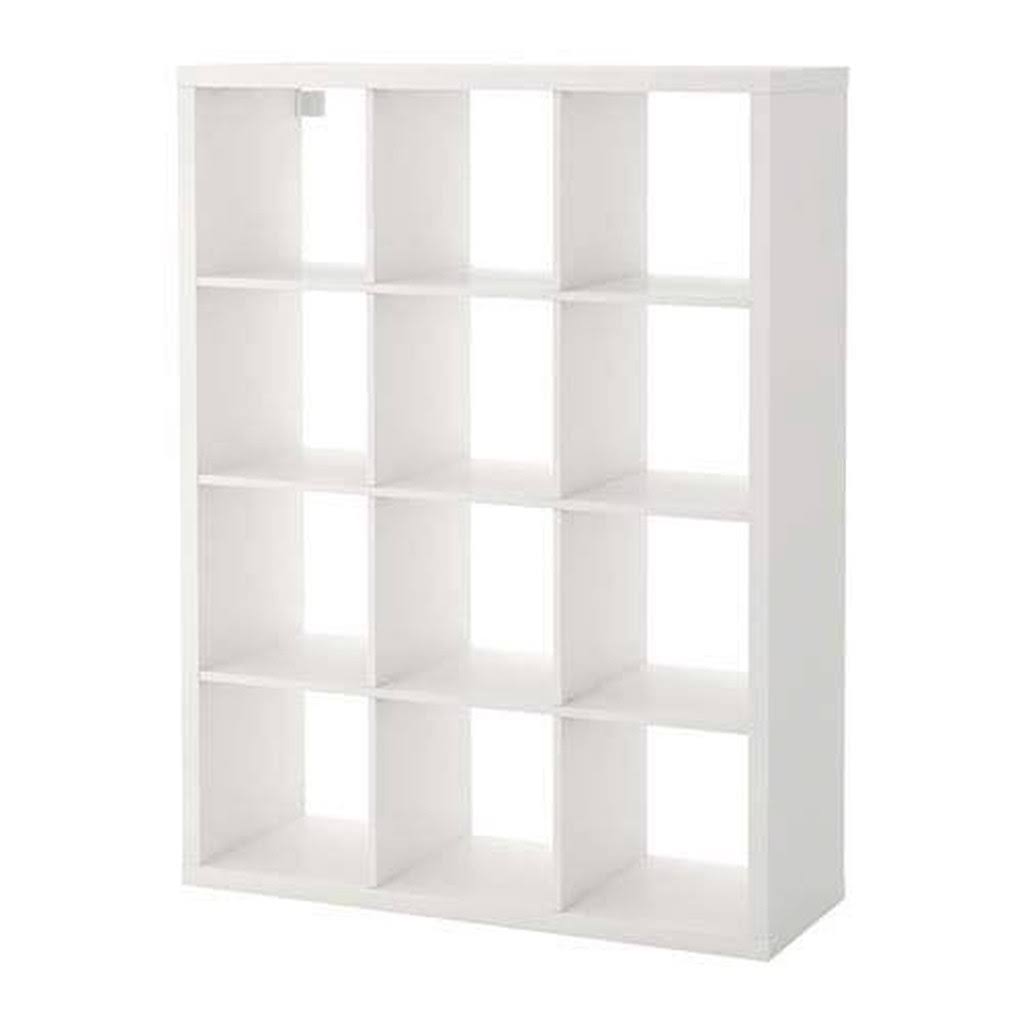 IKEA & New KALLAX Shelf Unit, Black-Brown (White, 44 1/8x57 7/8)