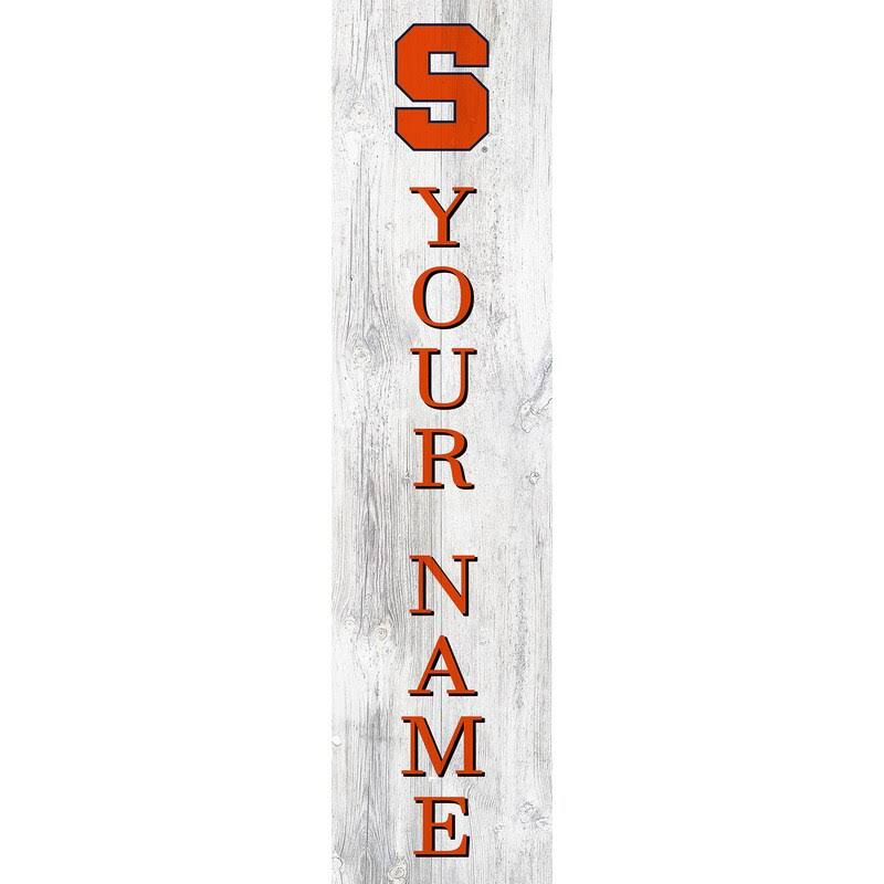 Syracuse Orange 48 Personalized Welcome Leaner Sign
