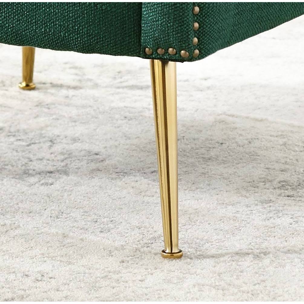 Vita Accent Chair Dark Green - Lifestorey