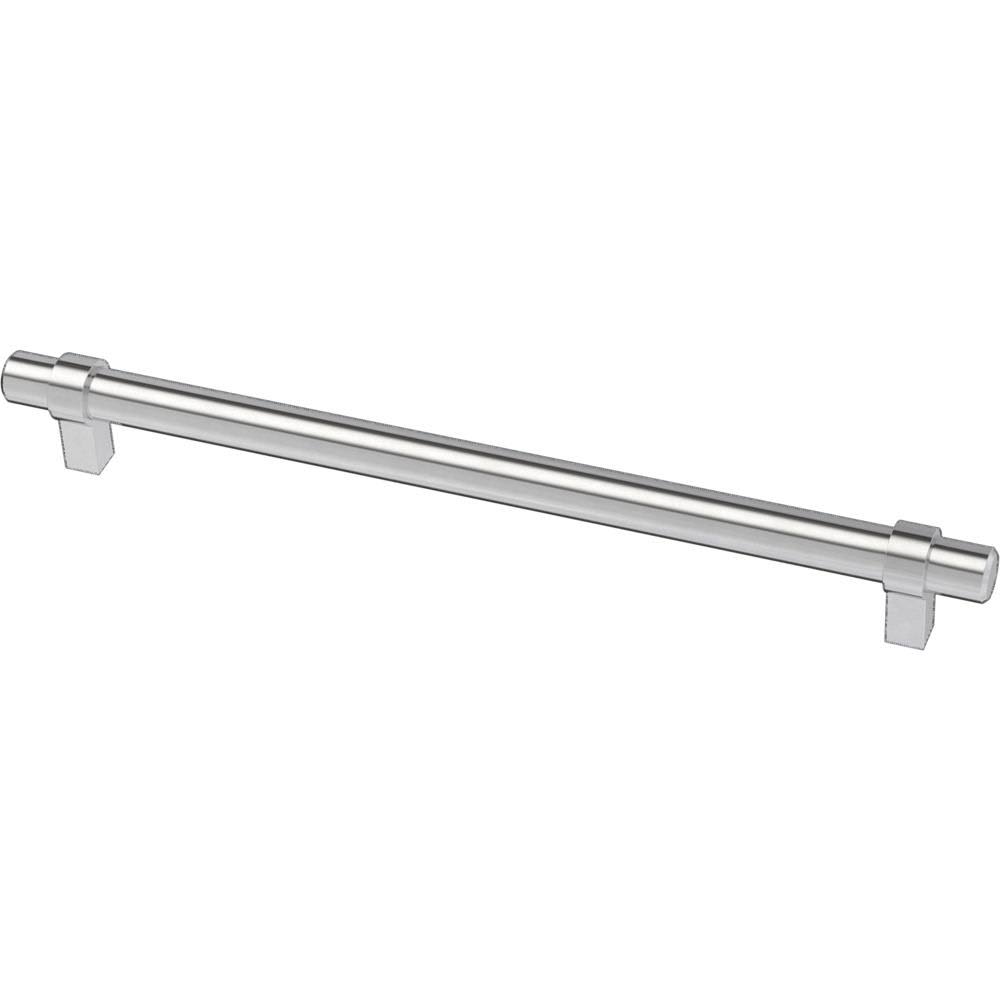 Drawer Pull 8-13/16 in. Center-to-Center Wrapped Chrome Plated Bar (24-Pack)