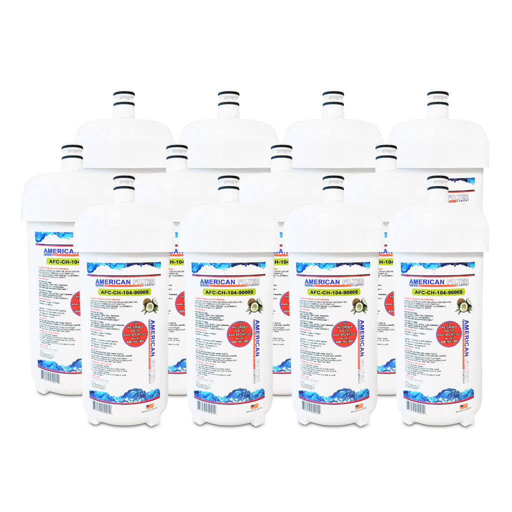 AFC Brand Water Filters (Comparable to Cuno CFS9720 FILTERS) 12 Pack
