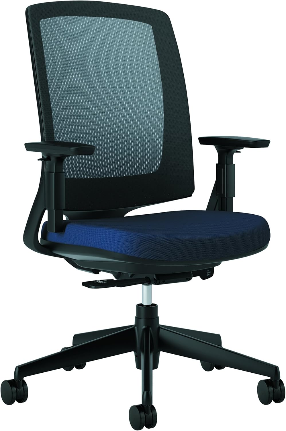 HON Lota Office Chair - Mid Back Mesh Desk Chair or Conference Room Chair, Black (H2281)
