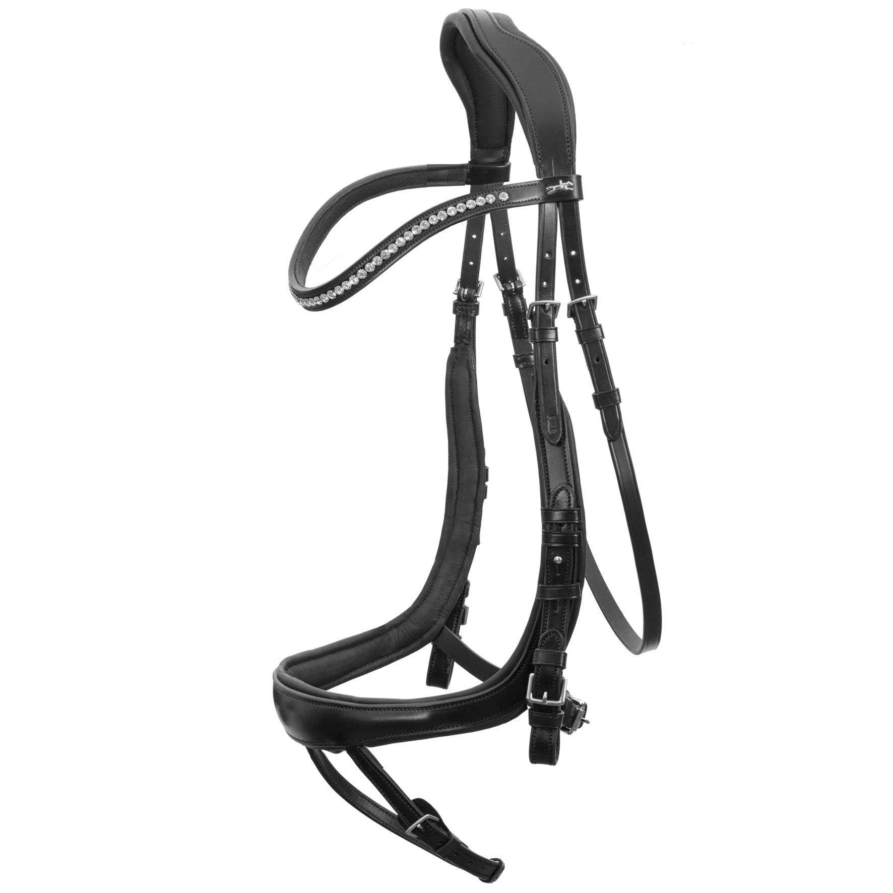 Schockemohle Equitus Beta Anatomic Bridle - Black