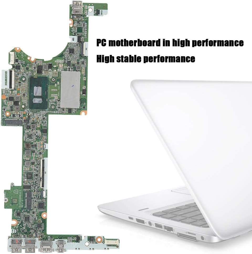 Bindpo Motherboard for Laptop, I5-5200 CPU Notebook Processor Professional Teardown Motherboard Laptop Accessories, for HP X360 G1/13-4000