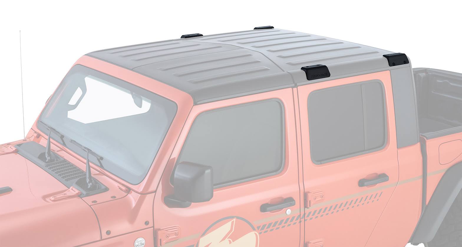 Jeep Gladiator Rhino-Rack Backbone Mounting System