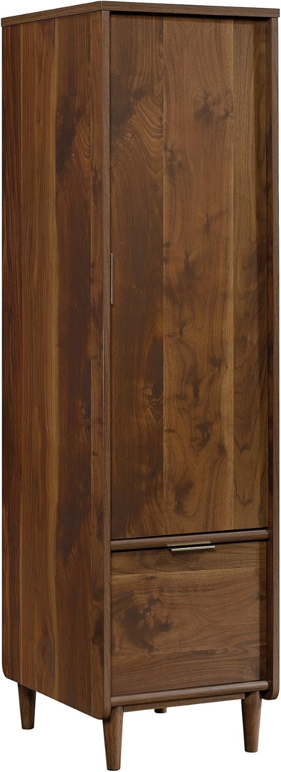 Sauder Clifford Place Storage Cabinet with File, Grand Walnut Finish