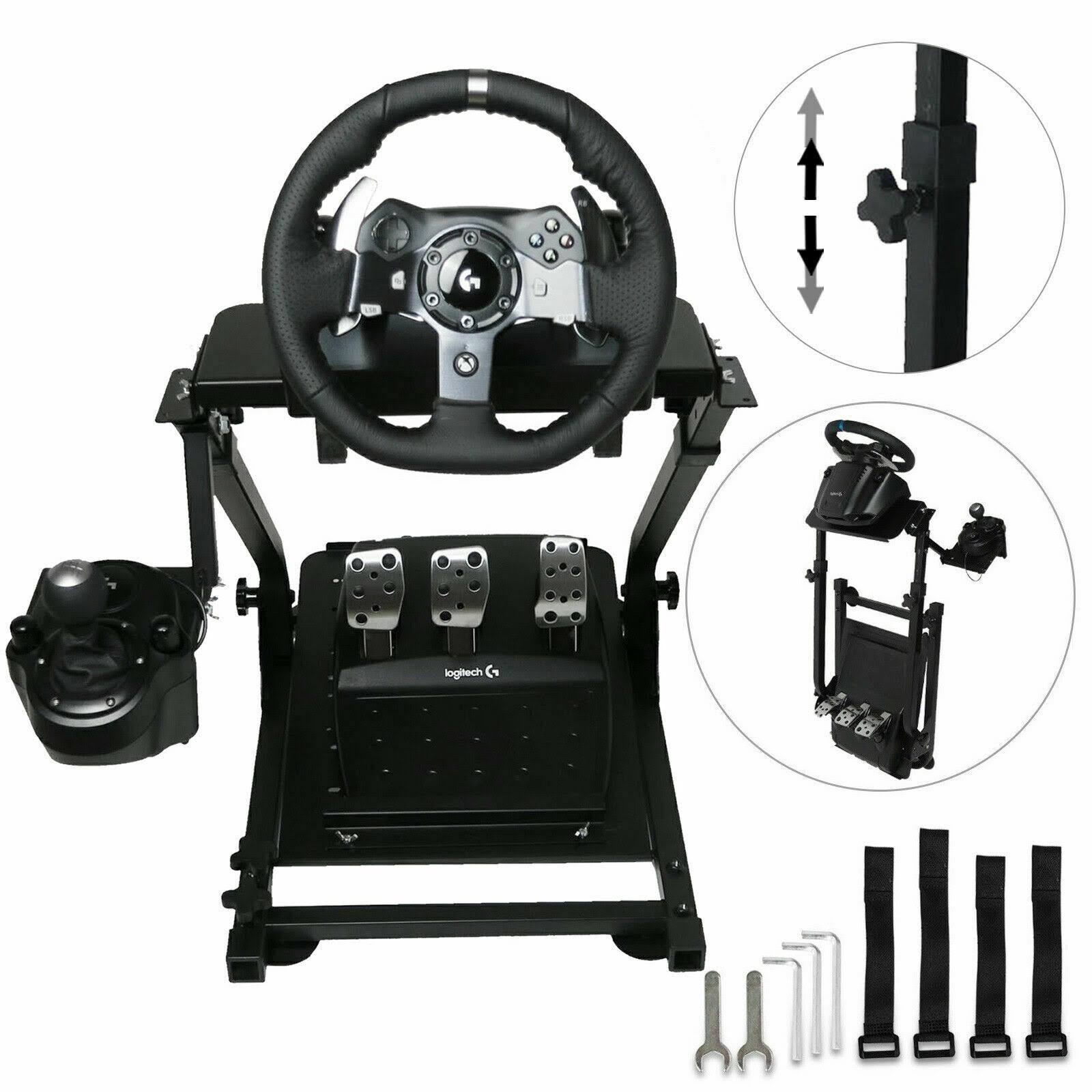 Racing Simulator Steering Wheel Stand for Logitech G29 PS4 G920 T300RS T500rs
