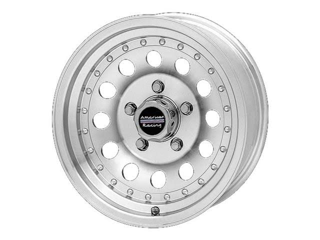 American Racing AR625 Outlaw II 15x10 5x127 -38mm Machined Wheel Rim