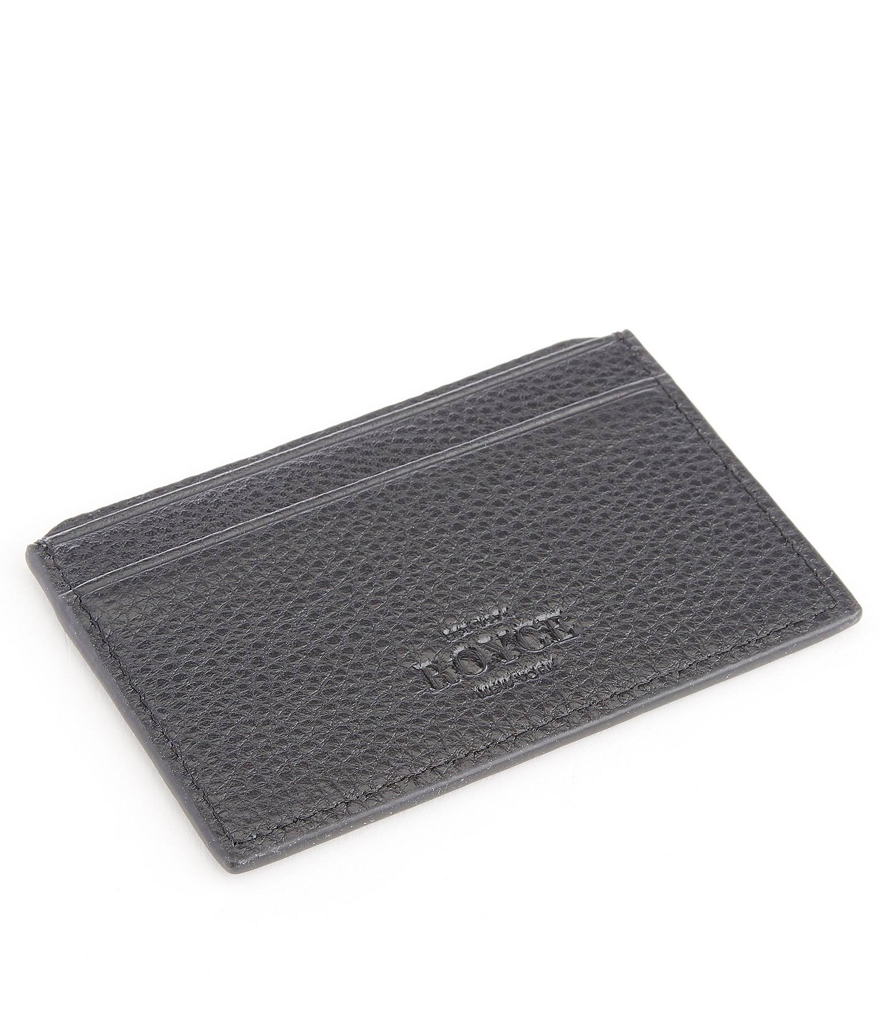 Royce RFID Blocking Executive Credit Card Case Black
