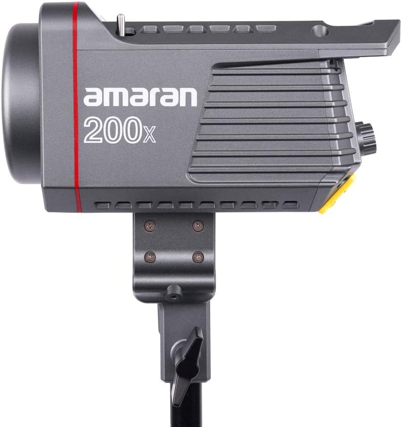 Aputure Amaran 200x Bi-Color 2700-6500k LED Video Light, CRI 95+ TLCI 96+, 200w DC/AC Power Supply, APP Control Continuous Studio LED Light for Portrait,Studio,Interview and Filming