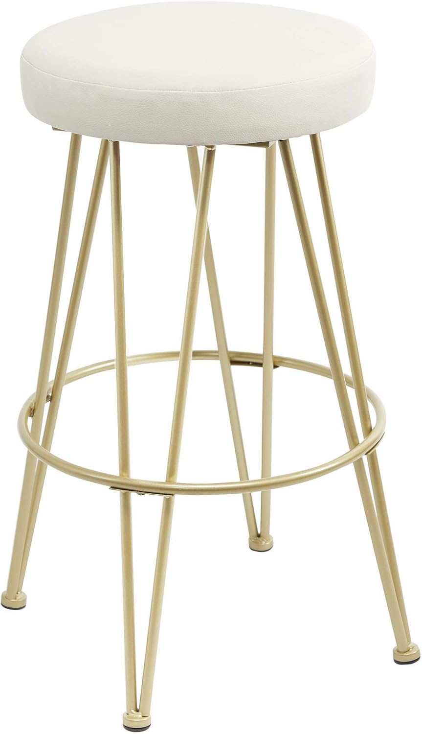 Silverwood Bar Stool, Gold Pack of 2