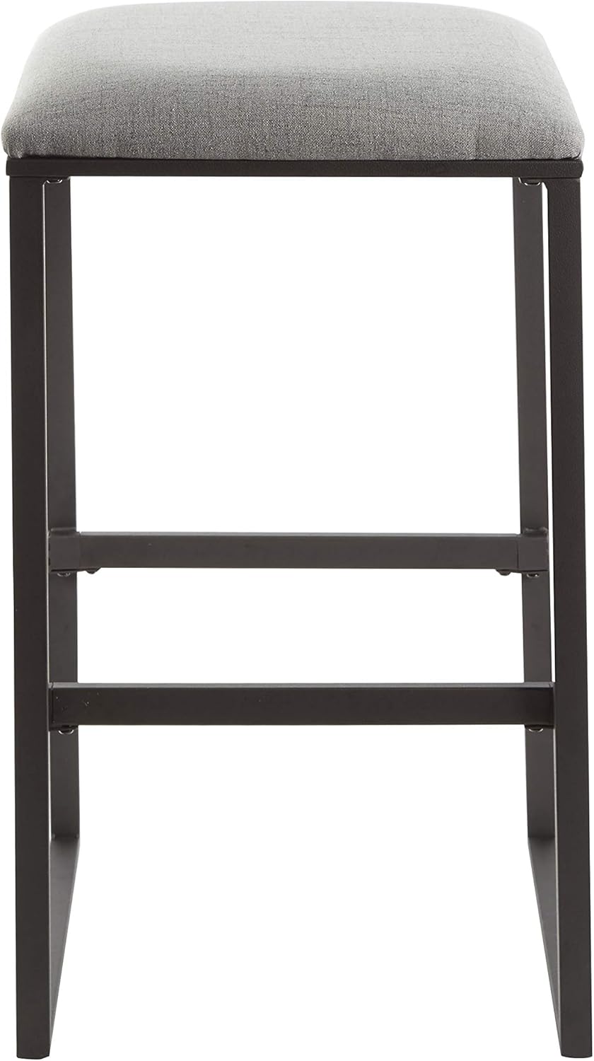 Silverwood Bar Stool, 29 inch, Gray Pack of 2