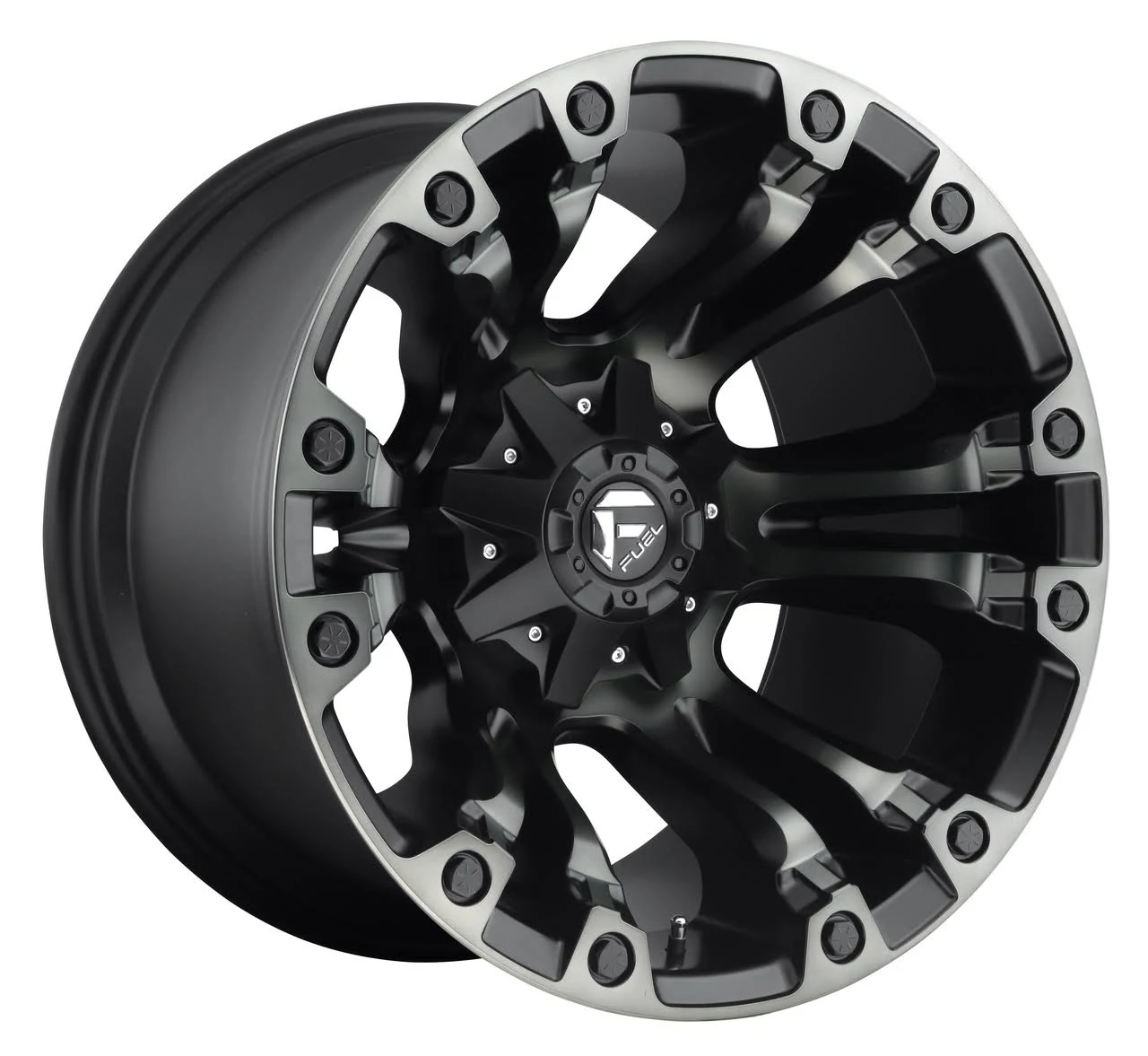 Fuel Wheels D56922009847 Vapor 22x10 6x135 Matte Black Wheel | Universal