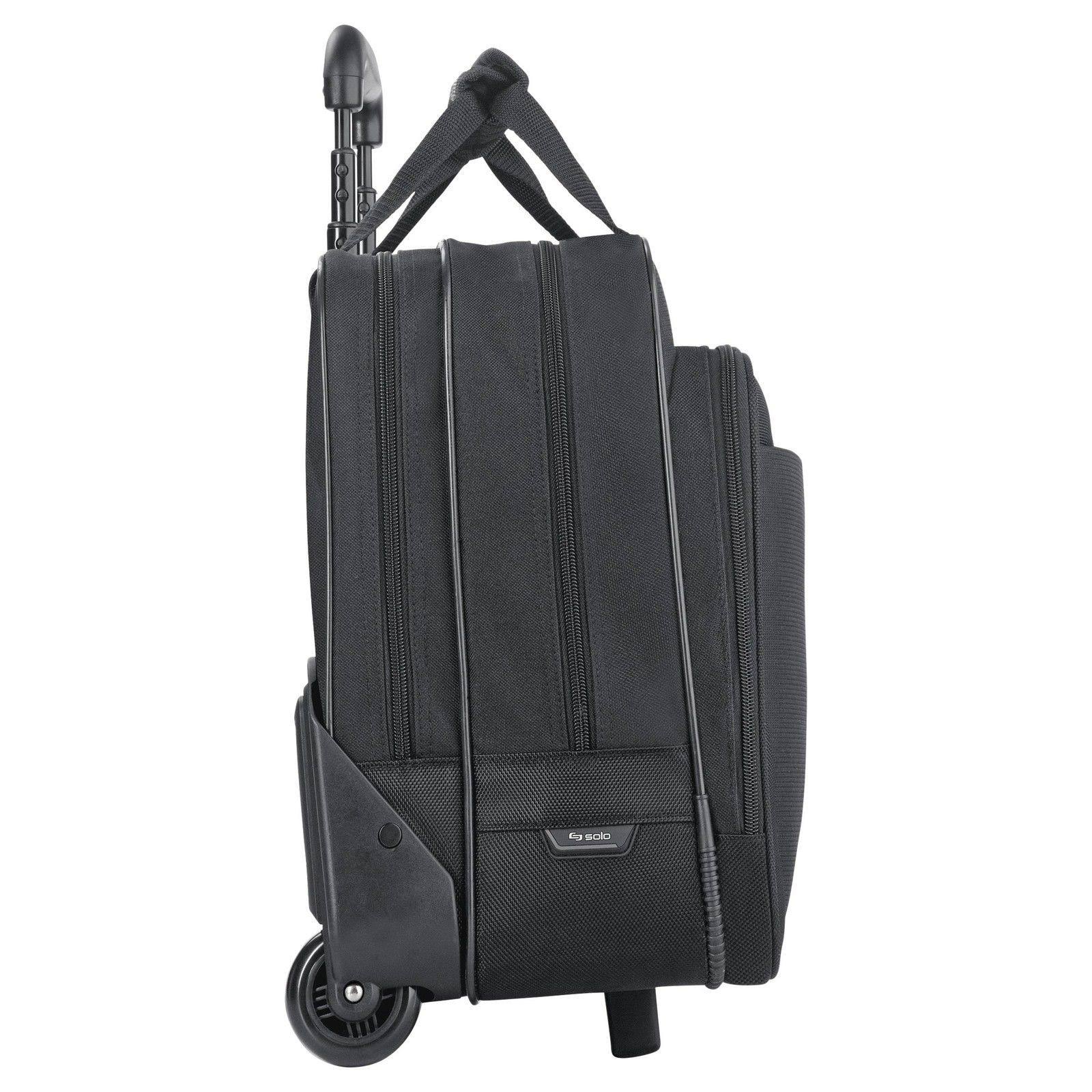 Solo Classic Carrying Case (Roller) for 17.3x22 Notebook - Black