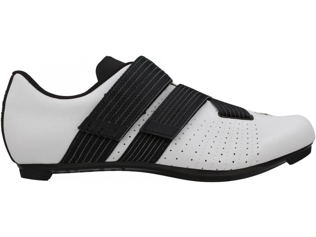 Fizik Tempo R5 Powerstrap Cycling Shoe White/Black / 42.5