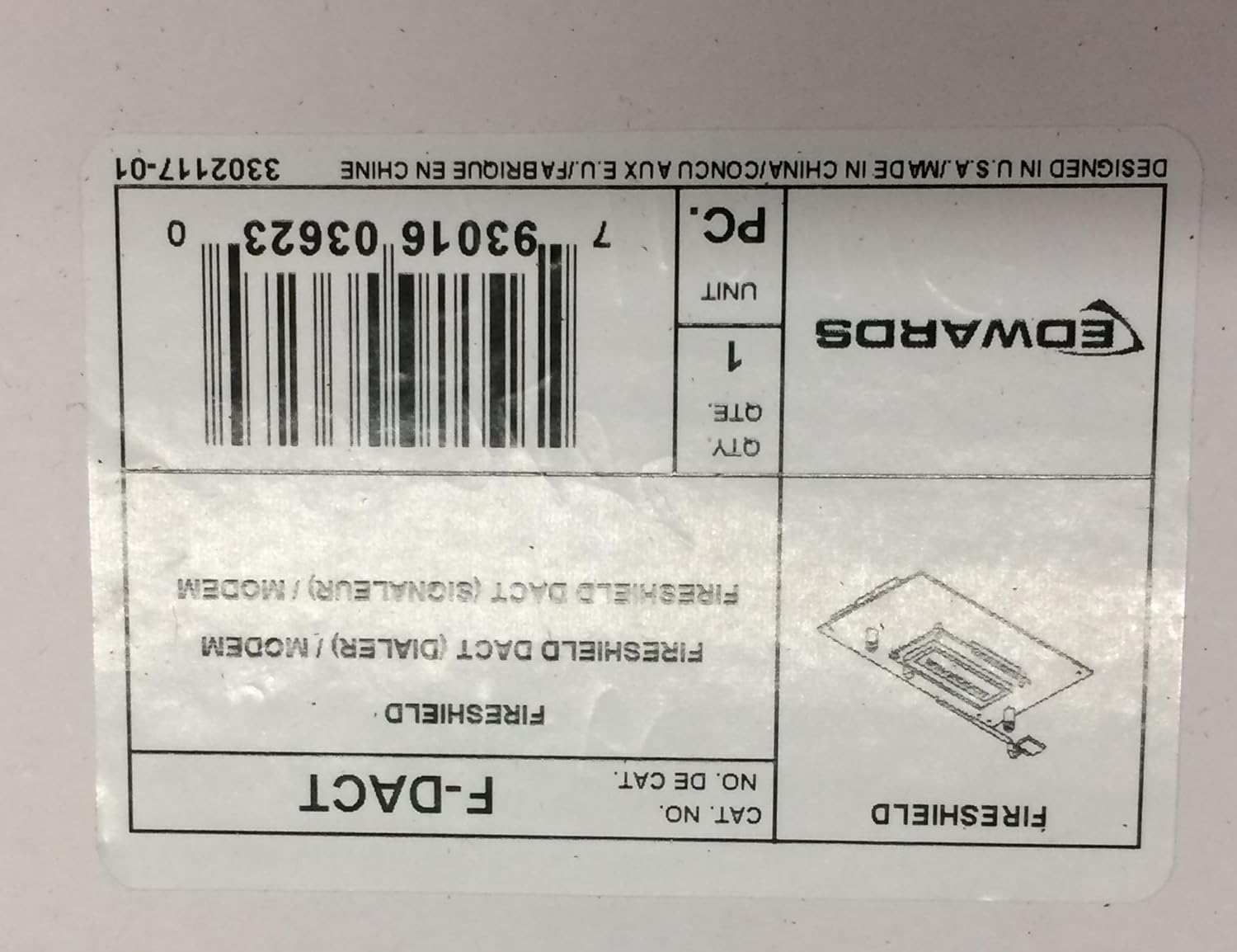 Edwards F-DACT - F Series Dialer/Modem, Dual Line