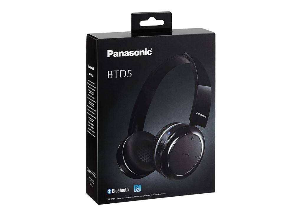 Bluetooth Headphones Panasonic RP-BTD5E Black