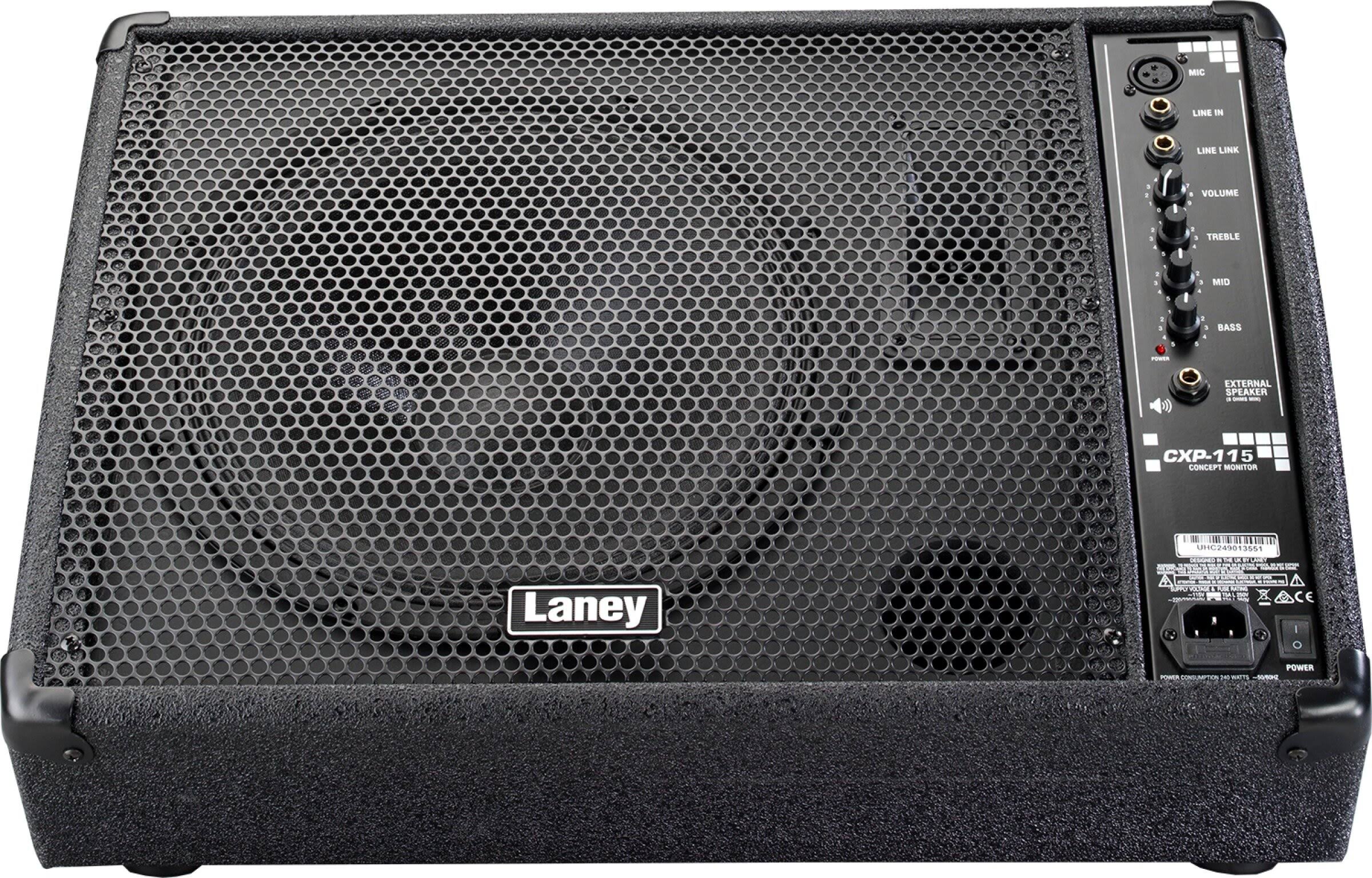 Laney Concept Series CXP-115 - Active Stage Monitor - 300W - 15 inch Woofer Plus Horn