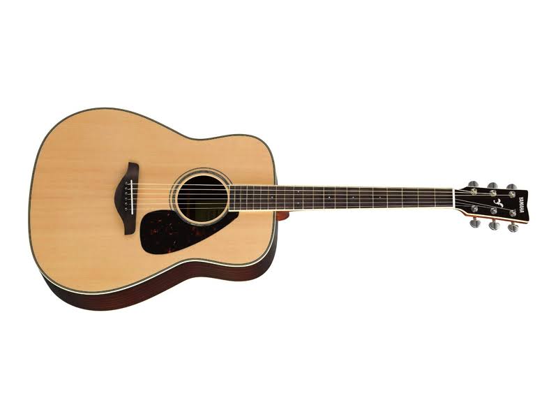 Yamaha FG830 Dreadnought Acoustic Guitar Natural