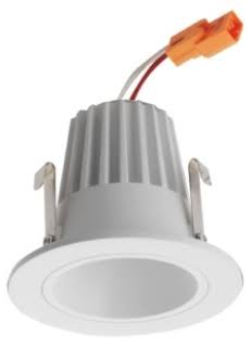 Elco Lighting E2L10F30B Teak System Contemporary Black / White LED 2 inch Recessed Lighting Round Reflector 120V 3000K by BUYRIT