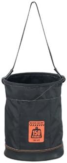 Ergodyne Arsenal 5630 Synthetic Leather Bottom Bucket, Black