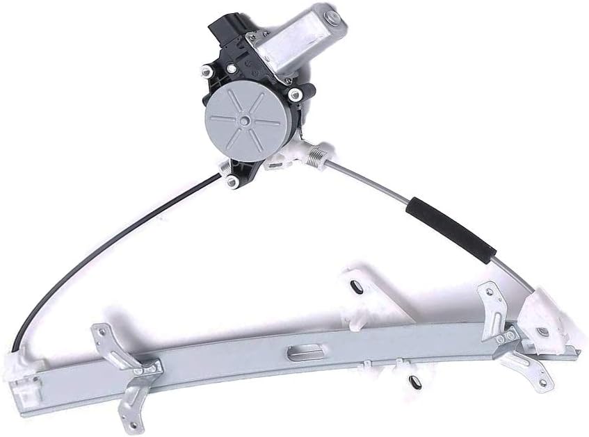 FFFauto 741-307 Front Passenger Side Power Window Regulator Motor compatible with 2003-2007 Honda Accord,4 Door Sedan11A184;72210SDAA02,Direct Fit