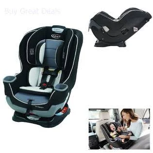 Graco Extend2Fit Car Seat, 3 Position Harness Convertible Baby Car Seat, Gotham