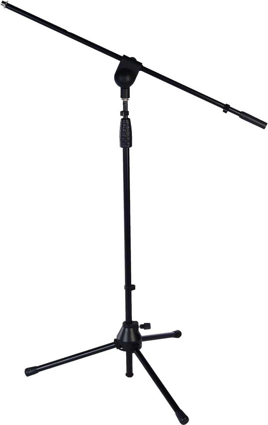 2 Pack LyxPro Microphone Stand Boom Arm Tilting Rotating Floor Podium Stage or Studio Strong Durable And Foldable Height 38.5