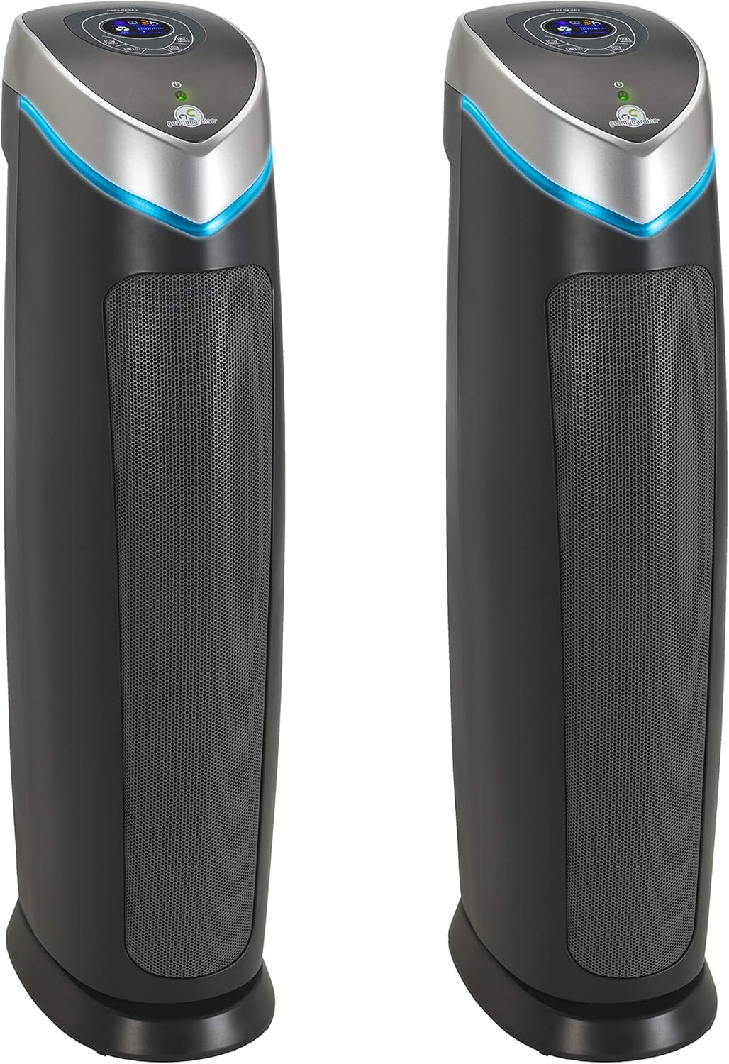 GermGuardian Air Purifier with TRUE HEPA Pet Pure Filter, UV Light Sanitizer, Reduces Germs, Filters Allergies, Pollen, Smoke, Dust, Mold, Odors, Quiet 28 inch, 5-in-1 Purifier for Home, AC5250PT