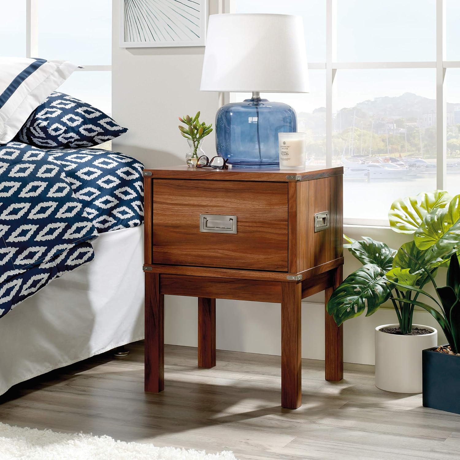 Sauder Vista Key Night Stand, L: 18.5
