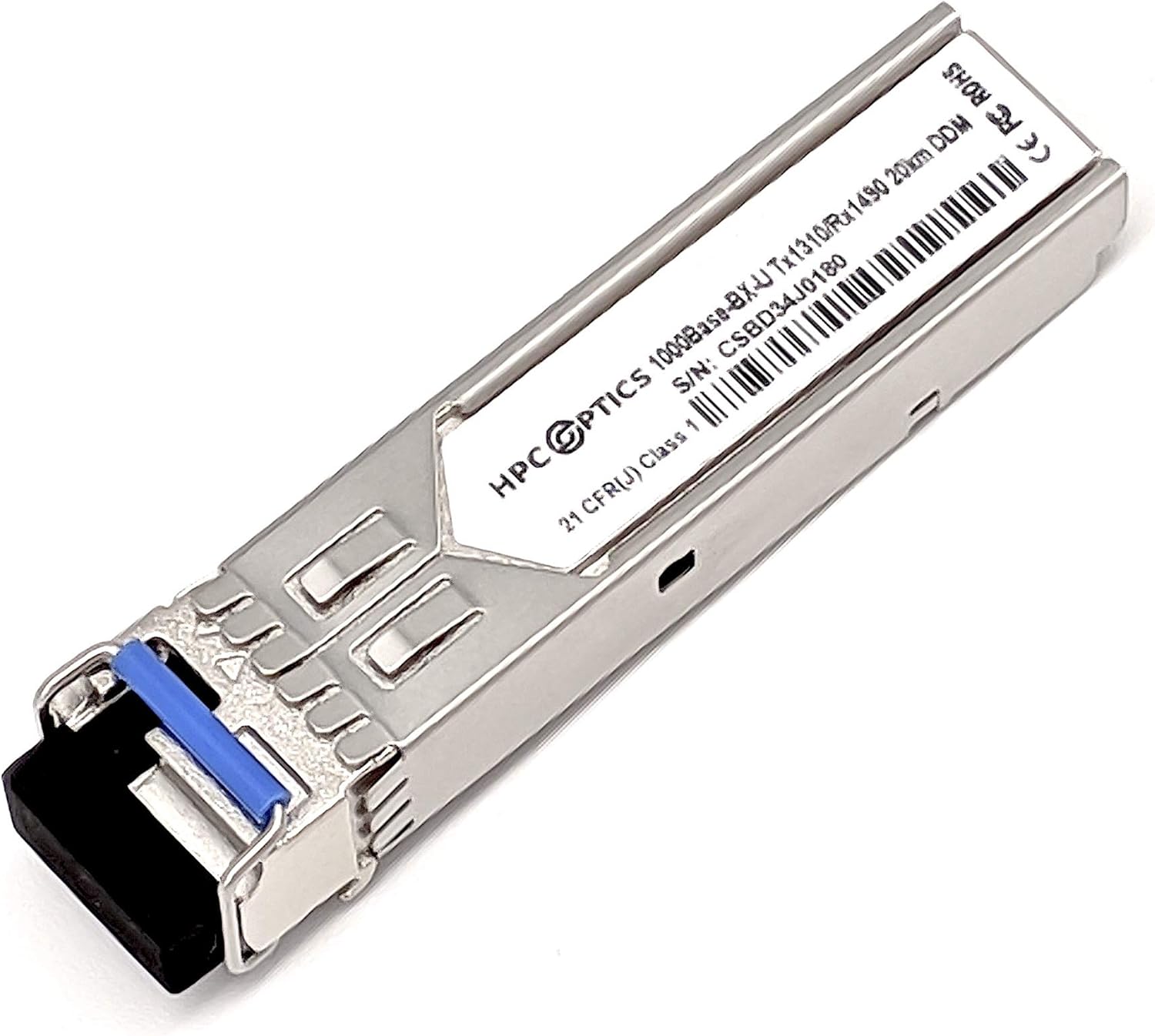 Juniper Compatible SFP-GE10KT13R15 10km Bi-Directional SFP Transceiver Pack of 2