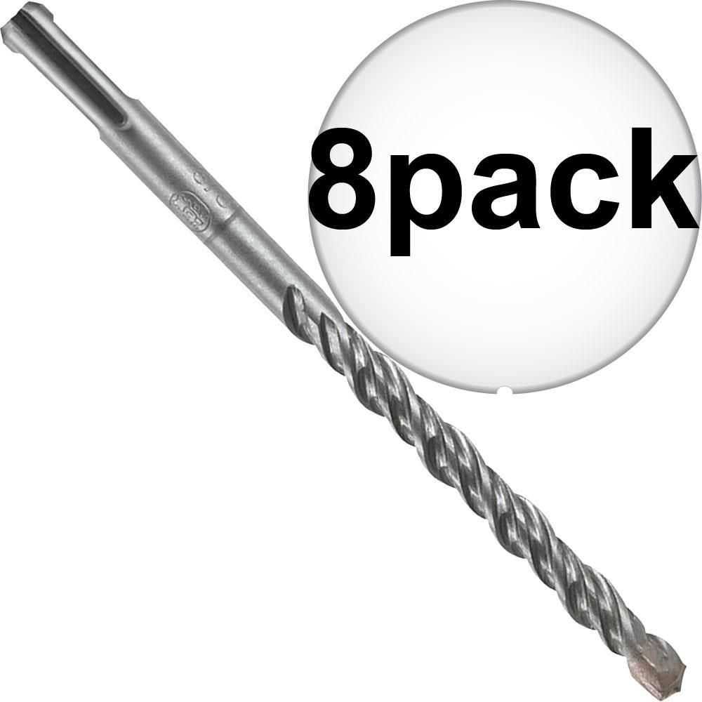 Bosch HC2067 3/8x22 x 18x22 Bulldog SDS-Plus Rotary Hammer Bit 8-Pack