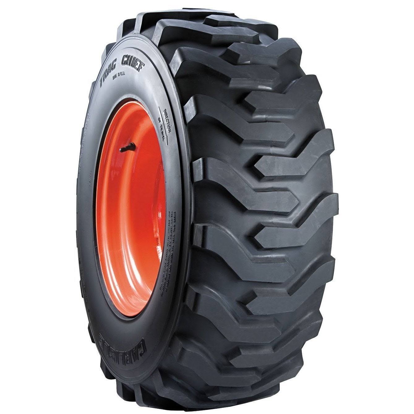 Carlisle Trac Chief Skid Steer Tire - 20X800-10 LRB/4 Ply