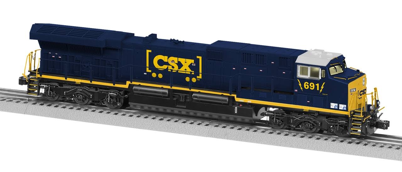 Lionel - O BTO AC6000 w/Legacy, CSX #691 - 684846
